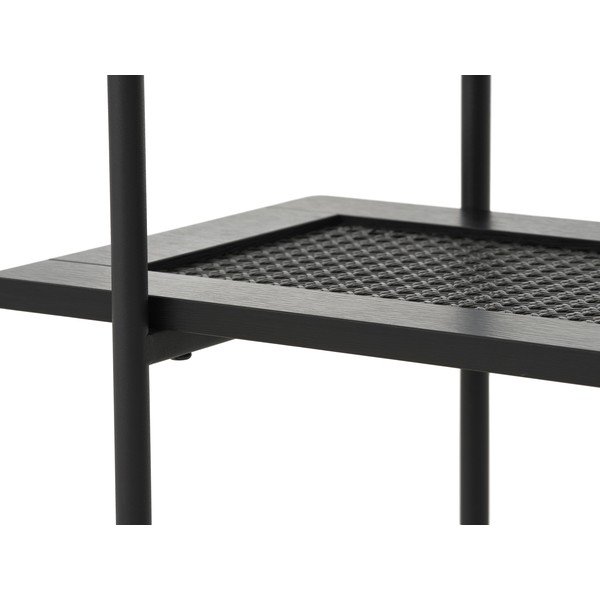 Fekete konzolasztal 37x100 cm Pensacola – Unique Furniture-image-2