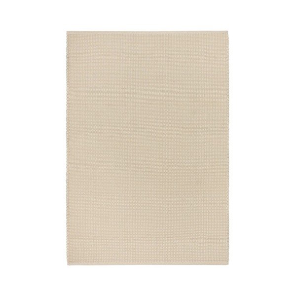 Bézs kézi szövésű gyapjú szőnyeg 140x200 cm Talo – noo.ma