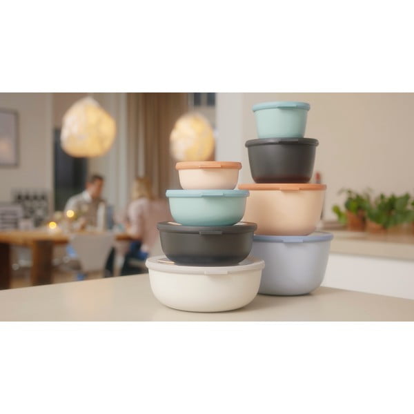 Élelmiszertartó doboz szett 3 db-os Nordic black – Mepal-image-1