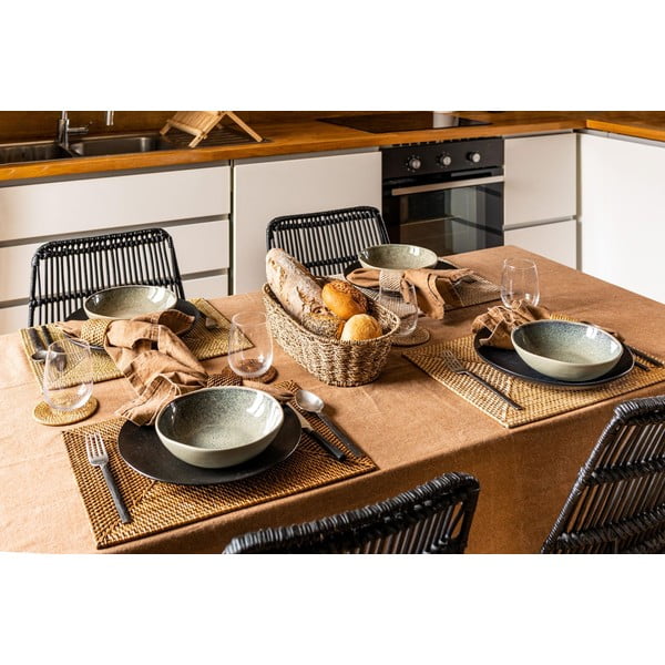 Rattan tányéralátét 40x30 cm - Tiseco Home Studio-image-1