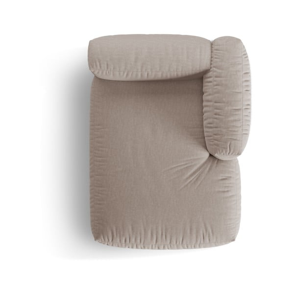 Bézs kanapé modul (jobb oldali) Martina – Micadoni Home-image-3