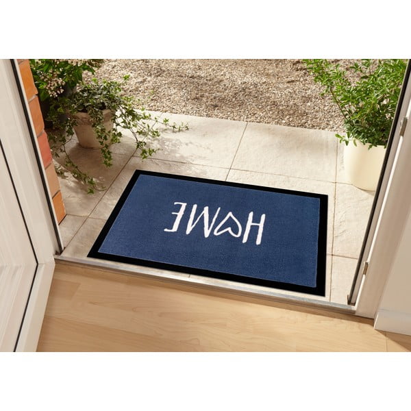 Maison kék lábtörlő, 45x75 cm - Ragami-image-1