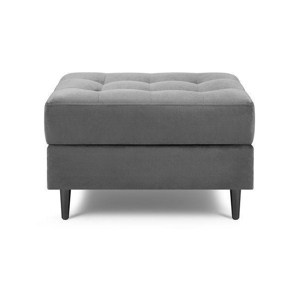 Santo világosszürke bársony lábtartó - Milo Casa-image-3