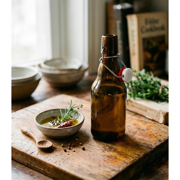 Barna üveg ivópalack 350 ml – Orion-image-1