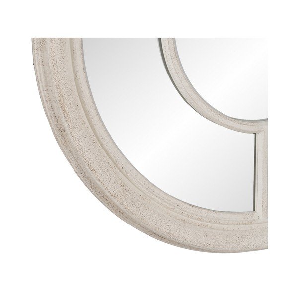 Fali tükör tömörfa kerettel ø 79 cm Paula – Ixia-image-4