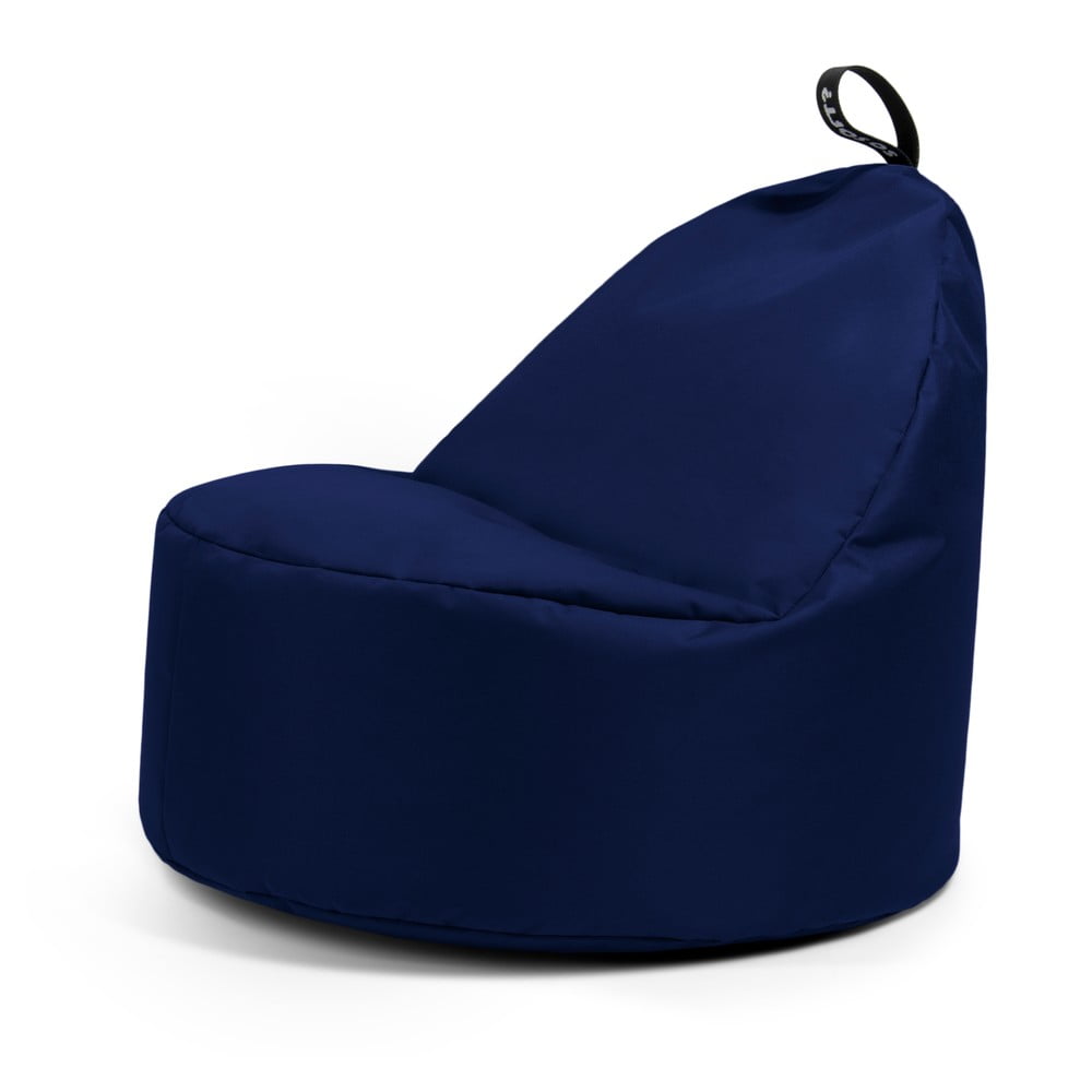 Sötétkék babzsákfotel Round L  So Soft?