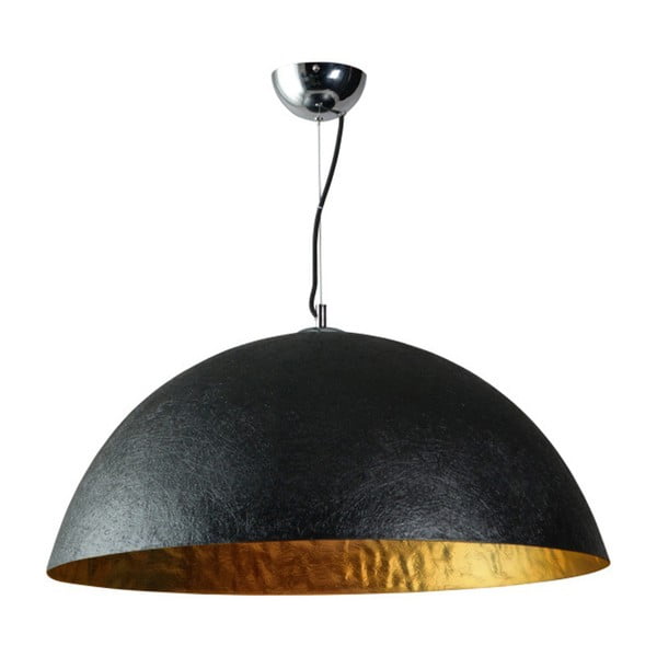Mezzo Tondo fekete-arany mennyezeti lámpa, ⌀ 70 cm - ETH