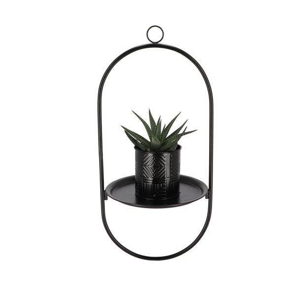 Fém fali függő virágcserép tartó (magasság 58 cm) – Esschert Design-image-1