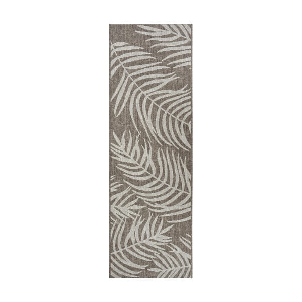 Palmera barna-bézs kültéri futószőnyeg, 70 x 300 cm - NORTHRUGS