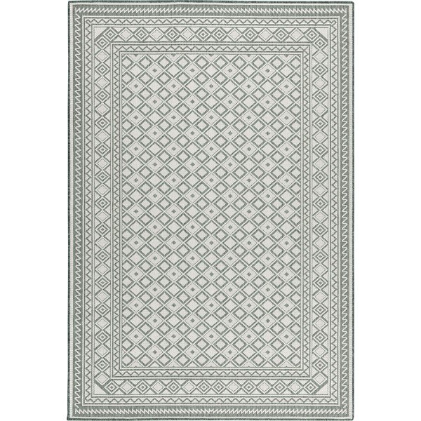 Zöld kültéri szőnyeg 230x160 cm Terrazzo - Floorita-image-3
