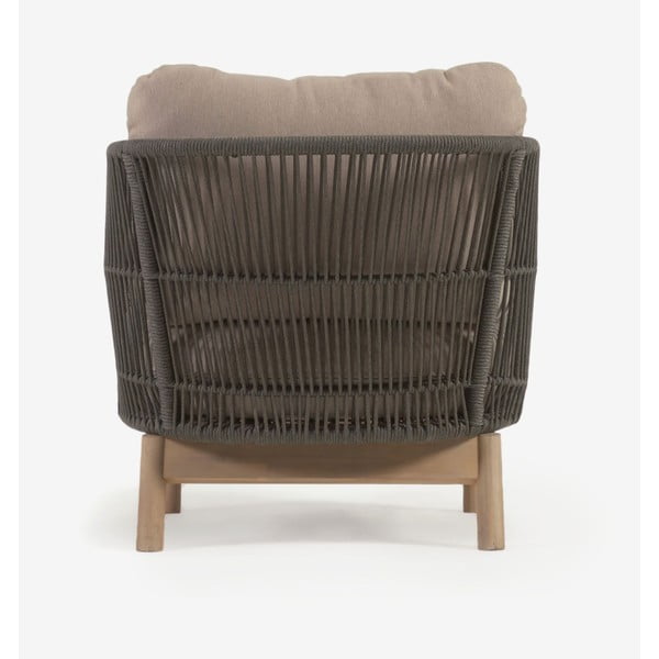 Catalina khaki kerti fotel - Kave Home-image-2