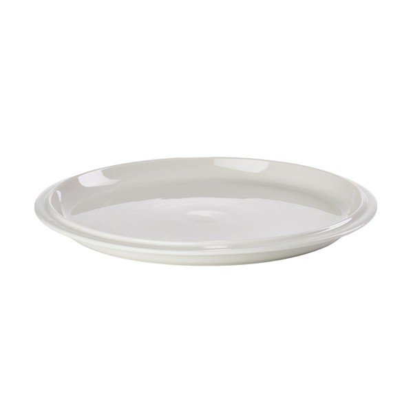 Krémszínű desszertes porcelán tányér ø 20 cm Eau – Zone