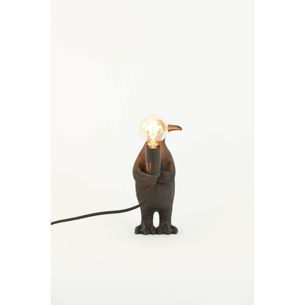 Matt fekete asztali lámpa (magasság 24 cm) Penguin – Light & Living-image-1