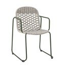 Szürke fém kerti szék Calana – Bloomingville