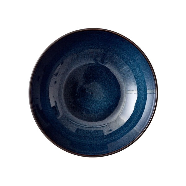 Fekete-kék kőedény tál ø 30 cm Gastro Dark Blue/Black – Bitz-image-3