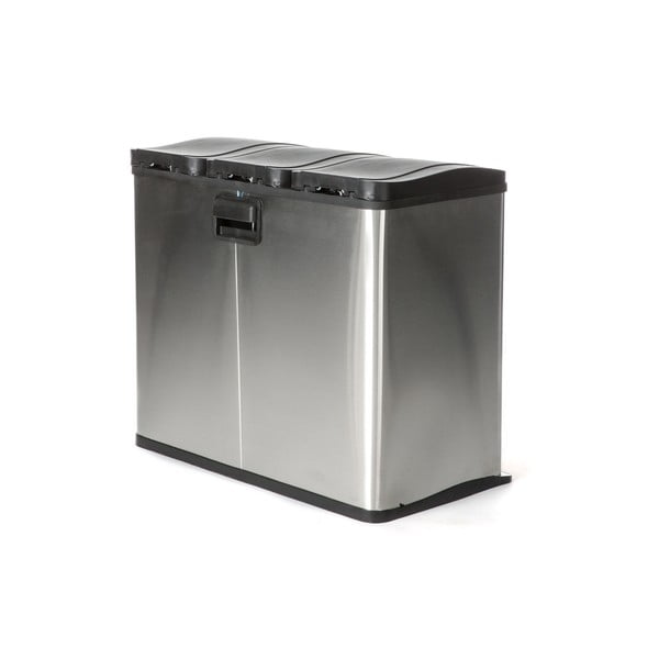 Recycle ezüstszínű szelektív szemetes, 60 l - Tomasucci-image-3