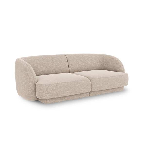 Bézs kanapé 184 cm Miley – Micadoni Home-image-2