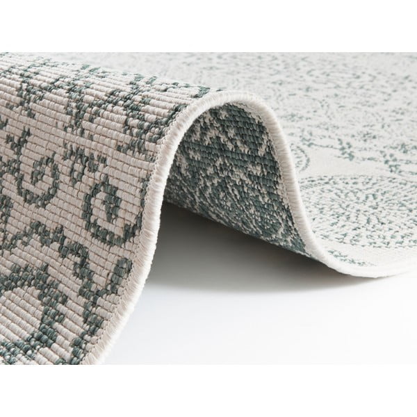 Circle zöld-fehér kültéri szőnyeg, 120x170 cm - Ragami-image-1