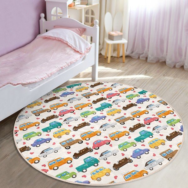 Gyerek szőnyeg ø 120 cm Comfort – Mila Home-image-1