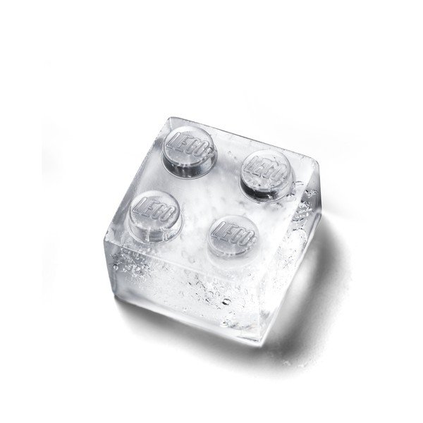 Rózsaszín szilikon jégkockakészítő - LEGO®-image-2