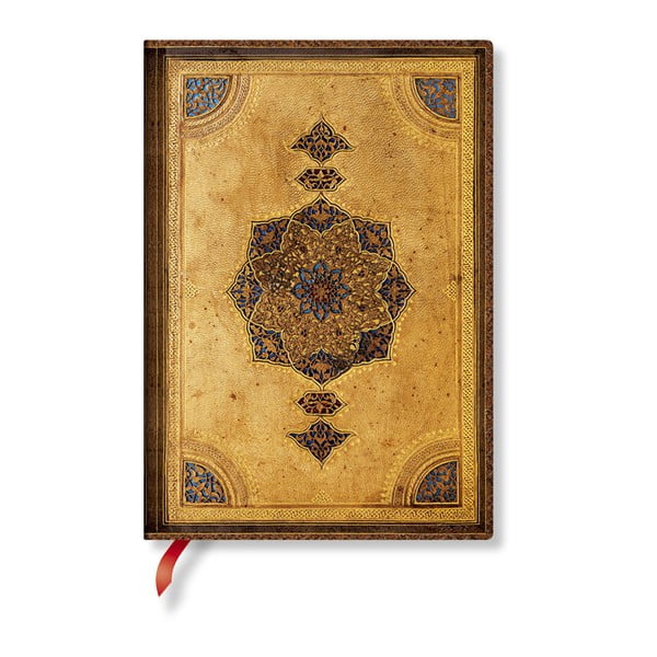 Safavid puha kötésű jegyzetfüzet, 13 x 18 cm - Paperblanks