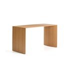 Íróasztal tölgyfa dekorral 60x140 cm Litto – Kave Home