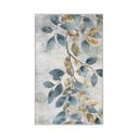 Világoskék-aranyszínű mosható szőnyeg 160x230 cm Golden Leaves – Mila Home