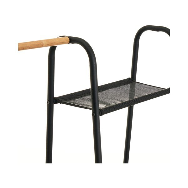 Fekete fém ruhatartó állvány - Casa Selección-image-3