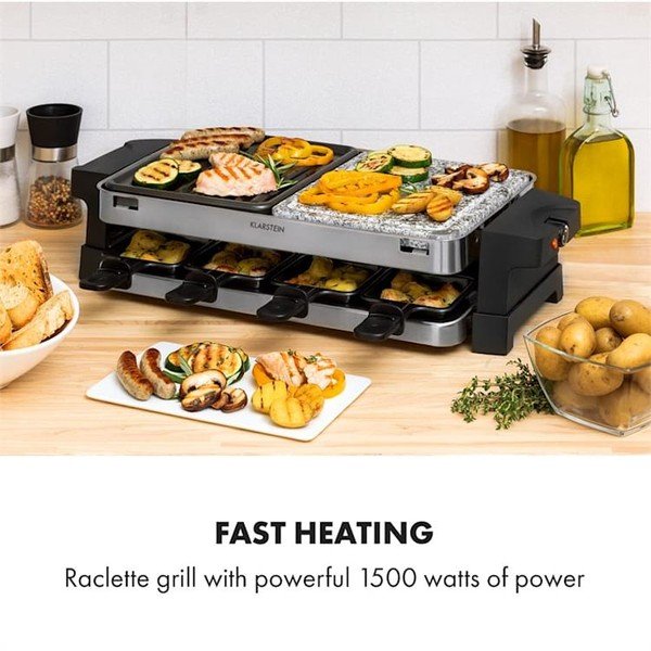 Sirloin elektromos grill raclette-hez - Klarstein-image-3