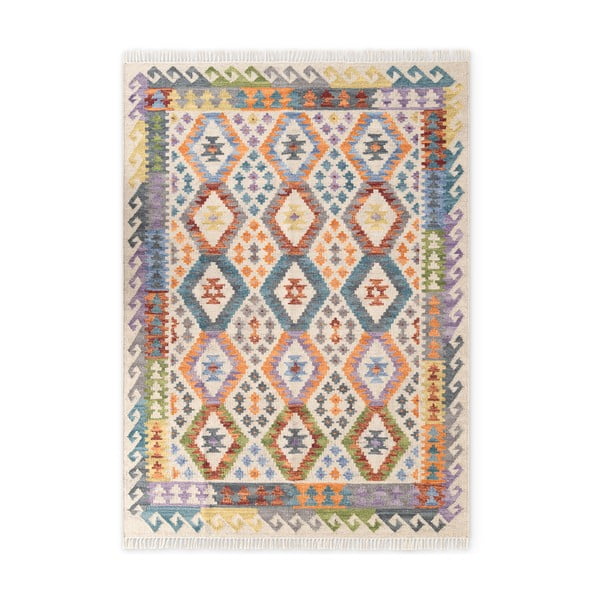 Kétoldalas kézi szövésű gyapjú szőnyeg 160x230 cm Kamal Oasis – Nouristan