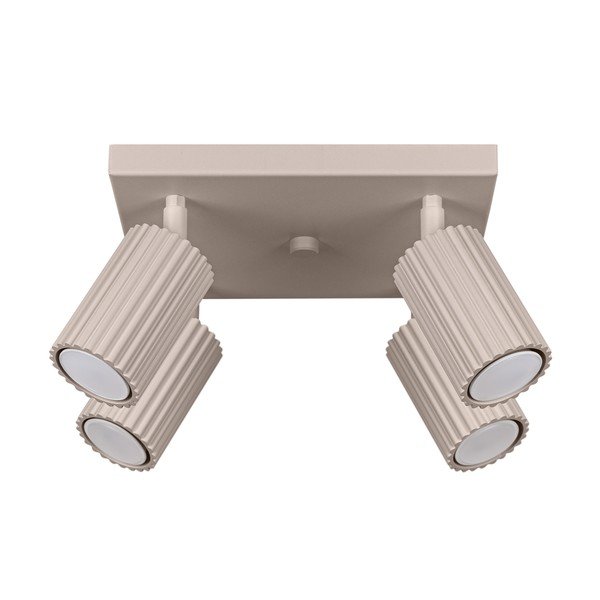 Szürkésbarna fém spotlámpa ø 6,5 cm Gleam – Sollux