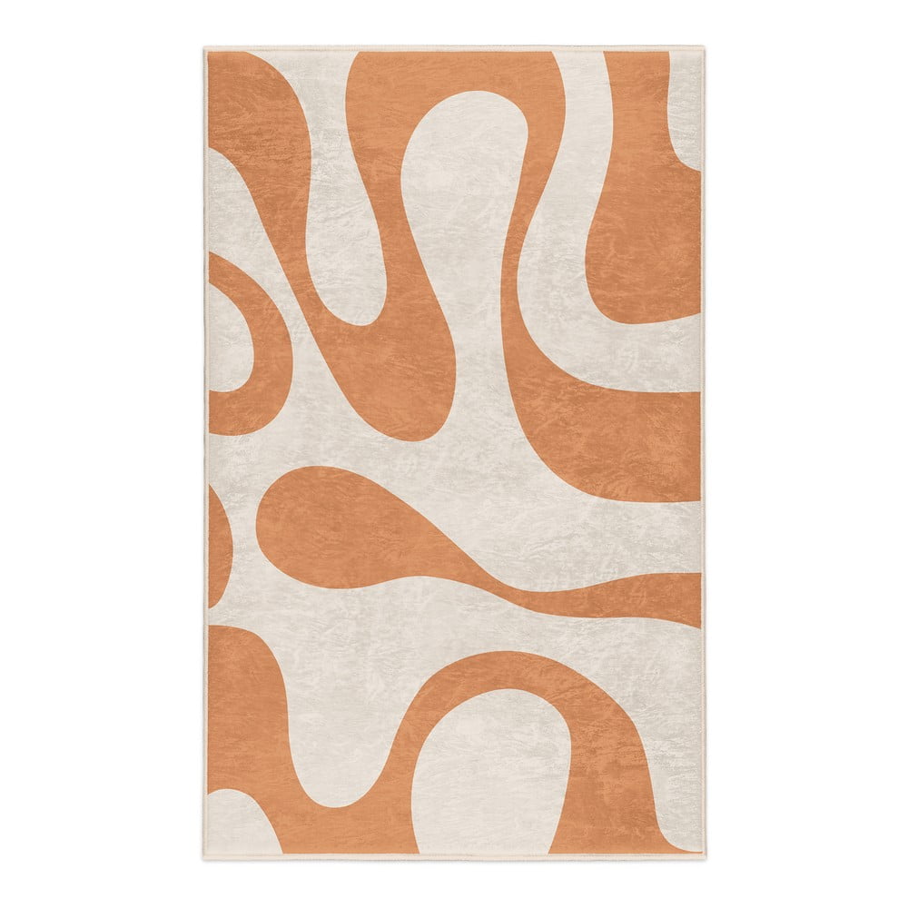 Narancssárga mosható szőnyeg 120x180 cm Caramel Latte Mila Home