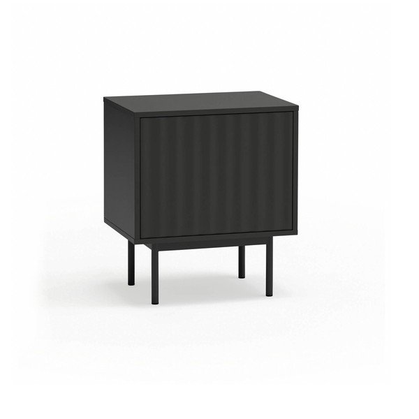 Fekete matt éjjeliszekrény Sierra – Teulat-image-2