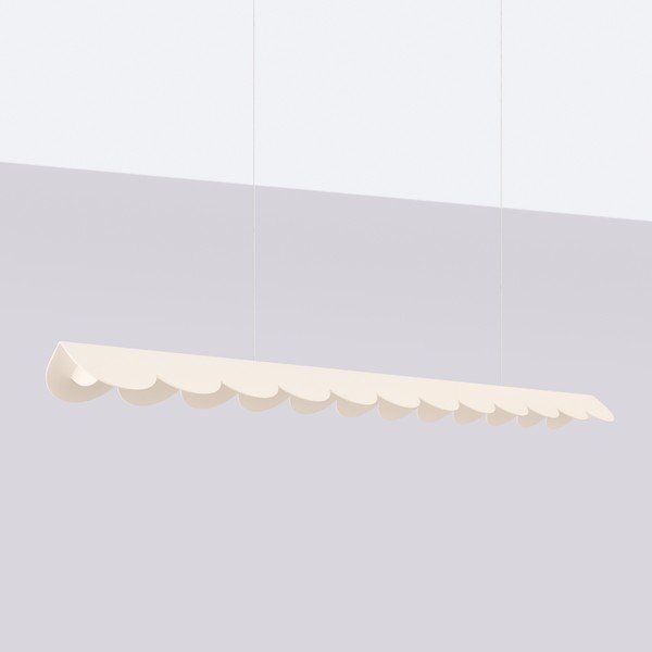 Bézs alumínium LED függőlámpa BISCUIT – Thoro-image-4