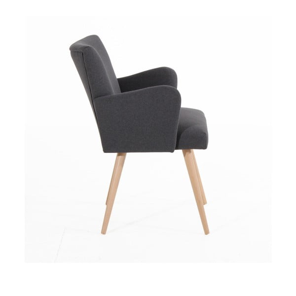 Albert antracit szürke fotel - Max Winzer-image-4