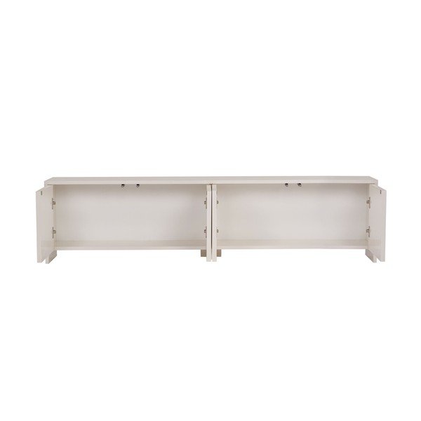 Krémszínű TV-állvány 180x45x32 cm Aurelia – Kalune Design-image-4