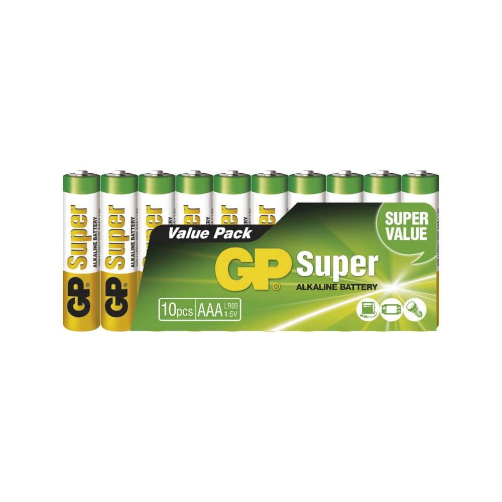 GP Super 10 db alkáli elem, AAA - EMOS