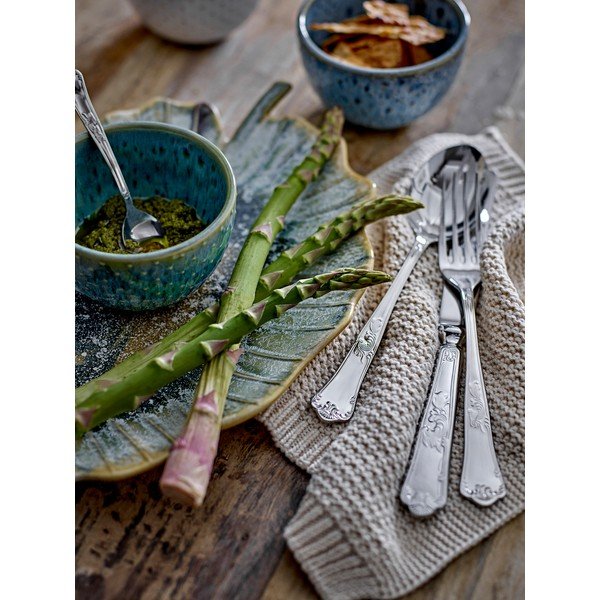 Ezüstszínű rozsdamentes acél evőeszköz készlet 16 db-os Tilly – Bloomingville-image-1