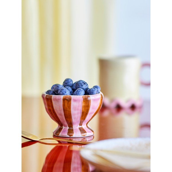 Piros-rózsaszín kerámia gyerek tálka ø 9 cm Nini – Bloomingville-image-1