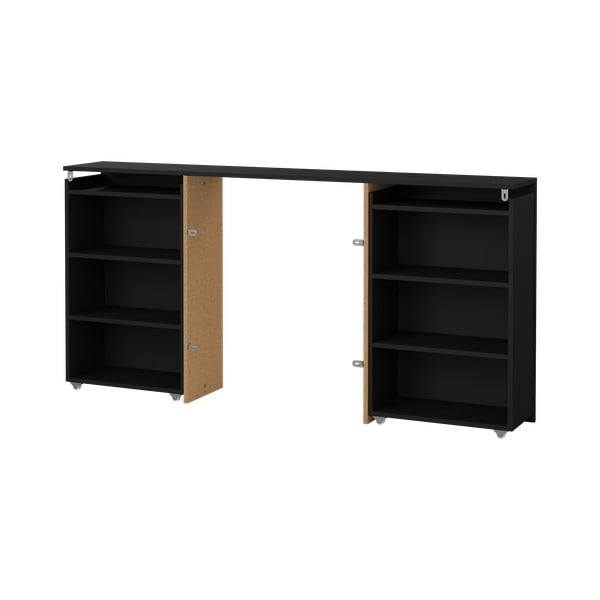 Fekete ágytámla 165x80 cm Naia – Tvilum-image-4