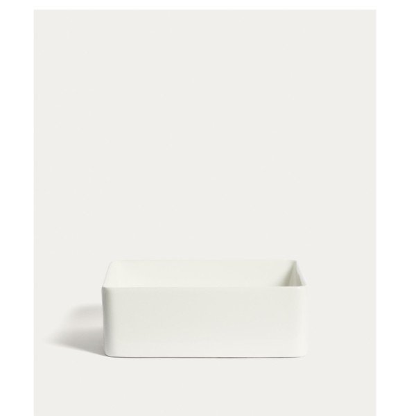 Fehér kerámia mosdókagyló 36,5x36,5 cm Ovara – Kave Home