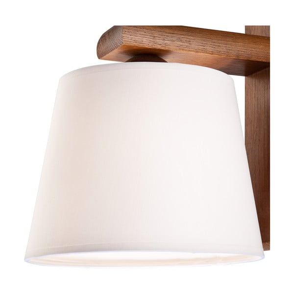 Sötétbarna fali lámpa ø 20 cm Aida – LAMKUR-image-4