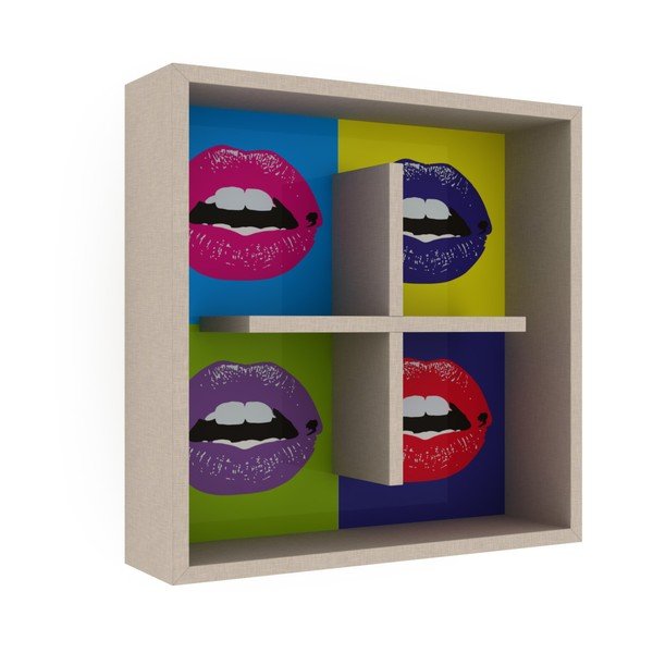 Rafevi Pop-Art könyvespolc-image-1