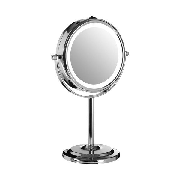Kozmetikai tükör világítással-nagyítós (kétszeres nagyítás) ø 15 cm Cassini – Premier Housewares
