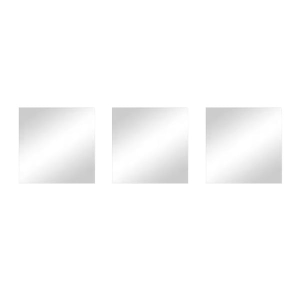 Fali tükör szett 3 db-os 30x30 cm – MSV