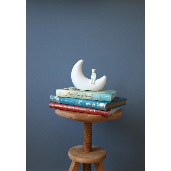 Elefántcsont színű gyerek éjjelilámpa Moon Off-White – Cam Cam Copenhagen-image-3