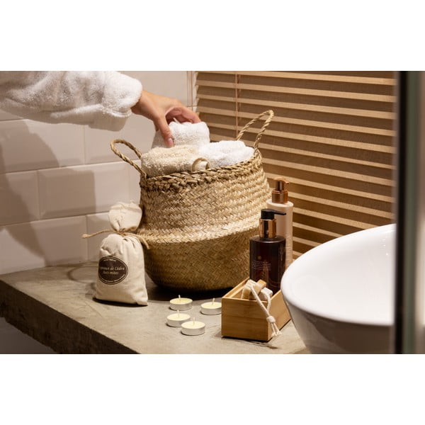 Világos tengerifű tárolókosár, ⌀ 27 cm - Compactor-image-1