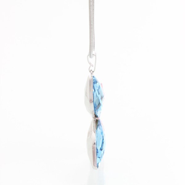 Blue Butterfly Swarovski Elements nyaklánc - Laura Bruni-image-1