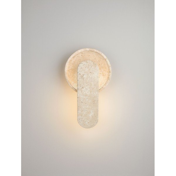 Bézs kő LED fali lámpa Mavis – Nova Luce-image-3