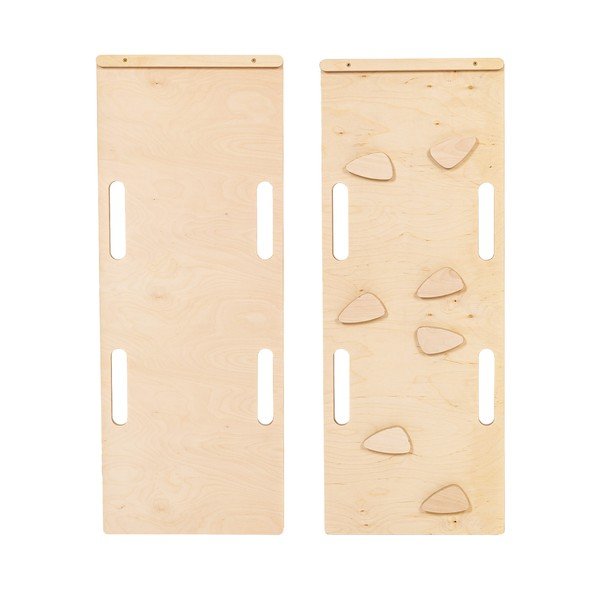 Natúr színű borovi fenyő hinta 39x75x38 cm Montessori – Meowbaby-image-4